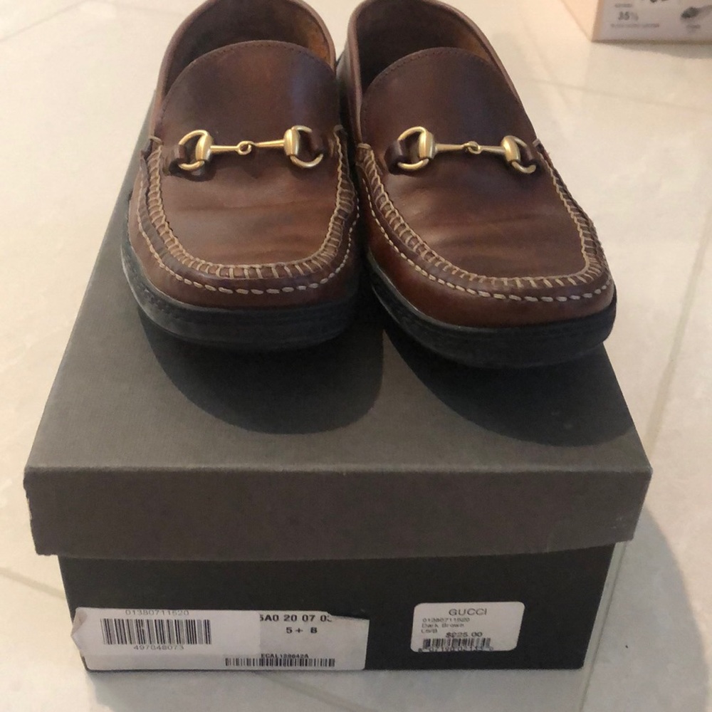 Gucci Brown Loafers